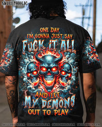 ONE DAY I'M GONNA JUST SAY ALL OVER PRINT - YHHN2106243