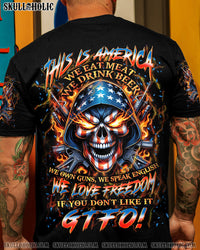THIS IS AMERICA SKULLS ALL OVER PRINT - YHLN1206243