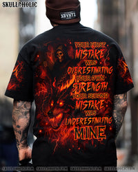 YOUR FIRST MISTAKE WAS OVERESTIMATING WOLF SKULL ALL OVER PRINT - TLNO2509251