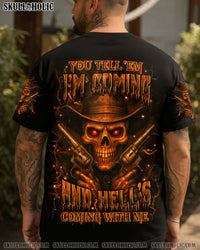 HELL'S COMING WITH ME ALL OVER PRINT - YHHN2406253