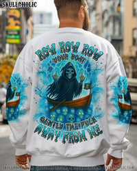 ROW ROW ROW YOUR BOAT REAPER SKULL ALL OVER PRINT  - TLNZ3006251