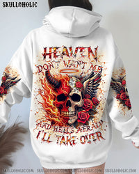 HEAVEN DON'T WANT ME ALL OVER PRINT - YHKD0602242