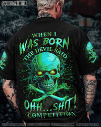WHEN I WAS BORN SKULL ALL OVER PRINT - YHLN0304242