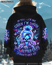 IF YOU KICK ME WHEN I'M DOWN ALL OVER PRINT - YHDU1912242