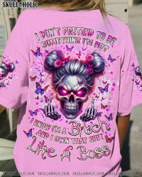 I OWN THAT S LIKE A BOSS MESSY BUN ALL OVER PRINT - TLNZ2706244