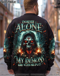 I'M NEVER ALONE MY DEMONS ARE WITH ME 24/7 ALL OVER PRINT - TLNO2802252