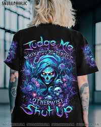 JUDGE ME WHEN SKULL ALL OVER PRINT - YHKD0804242