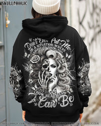HOW HEARTLESS I CAN BE SKULL LADY ALL OVER PRINT  - TLNT0402251