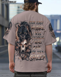 YOUR FIRST MISTAKE WOLF SKULL ALL OVER PRINT - YHLN0904251