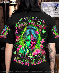 DON'T TRY TO FIGURE ME OUT SKULL ALL OVER PRINT - YHDU1903253