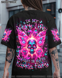 KARMA FAIRY SKULL WINGS ALL OVER PRINT - YHDU1003251
