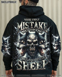 YOUR FIRST MISTAKE WOLF SKULL ALL OVER PRINT   - TLNO0512241