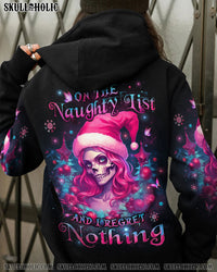 ON THE NAUGHTY LIST SKULL CHRISTMAS ALL OVER PRINT - YHLT811233