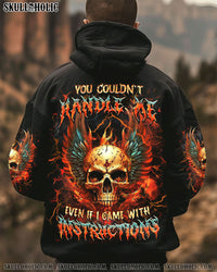 YOU COULDN'T HANDLE ME SKULL WINGS ALL OVER PRINT - YHHN1812241