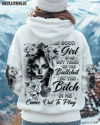 THE GOOD GIRL IN ME LADY SKULL ALL OVER PRINT  - TLNZ1001251
