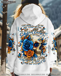 THE GOOD GIRL IN ME FLOWER SKULL ALL OVER PRINT - TLNT1511241