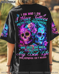 I AM WHO I AM SUGAR SKULL ALL OVER PRINT - TYQY0608244