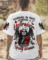 ALWAYS A STRONG WOMAN SUGAR SKULL ALL OVER PRINT - TLTR1205253