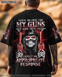 WHEN YOU COME FOR MY G SKULL ALL OVER PRINT    - TLTW1604251
