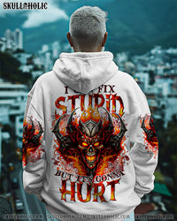 I CAN FIX STUPID BUT IT'S GONNA HURT ALL OVER PRINT - TYTM3110241