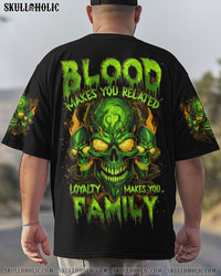 LOYALTY MAKES YOU FAMILY SKULL ALL OVER PRINT - TYTD2506252