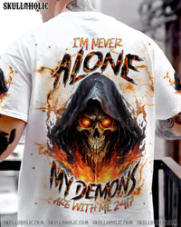 I'M NEVER ALONE SKULL DEMON ALL OVER PRINT - TLNT0907243