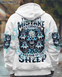 YOUR FIRST MISTAKE WOLF SKULL ALL OVER PRINT  - TLTW2001253