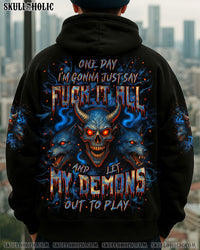 ONE DAY I'M GONNA JUST SAY SKULL WOLF ALL OVER PRINT - YHLN23060251