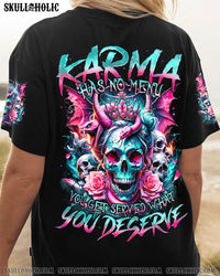KARMA HAS NO MENU ALL OVER PRINT - TYQY2504245