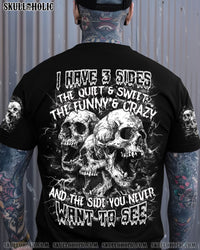 I HAVE 3 SIDES 3 SKULLS ALL OVER PRINT - YHHN2603253