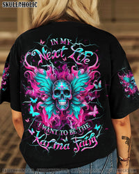 KARMA FAIRY SKULL WINGS ALL OVER PRINT - YHHG2103254