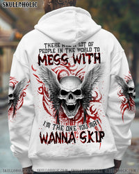 I'M THE ONE YOU MAY WANNA SKIP SKULL WINGS ALL OVER PRINT - TLTW1702251