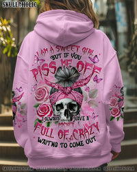 I AM A SWEET GIRL SKULL ALL OVER PRINT - TYTD2711243