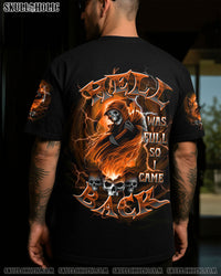 HELL WAS FULL SO I CAME BACK REAPER SKULL ALL OVER PRINT - TLTW0309251