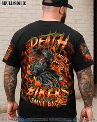 BIKERS SMILE BACK SKULL BIKER ALL OVER PRINT - TLTR0707253