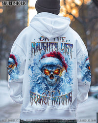 ON THE NAUGHTY LIST SKULL CHRISTMAS ALL OVER PRINT  - TLNZ2910241