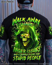 WALK AWAY I HAVE ANGER ISSUES SKULL ALL OVER PRINT - YHHN1204244