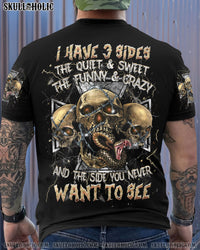I HAVE 3 SIDES 3 SKULLS ALL OVER PRINT - YHHN1104252