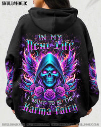 KARMA FAIRY SKULL REAPER WINGS ALL OVER PRINT - YHKD2901241