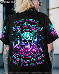 I HOLD A BEAST AN ANGEL ALL OVER PRINT - YHDU1104243