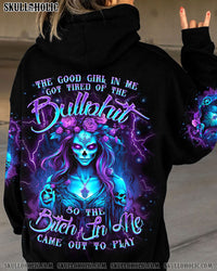 THE GOOD GIRL IN ME GOT TIRED SKULL ALL OVER PRINT - YHKD1412231