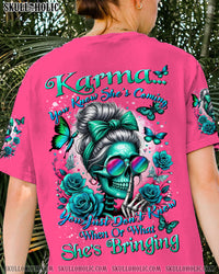 KARMA YOU KNOW SHE'S COMING ALL OVER PRINT - TYHI1105243