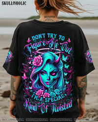 DON'T TRY TO FIGURE ME OUT SKULL ALL OVER PRINT - YHLT3005251