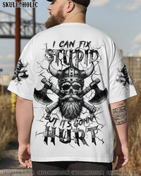 I CAN FIX STUPID VIKING SKULL ALL OVER PRINT - YHLN2503254