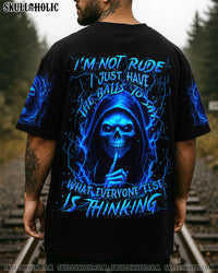I'M NOT RUDE I JUST HAVE THE BALLS ALL OVER PRINT - YHLN2807251