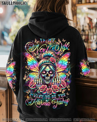 KARMA FAIRY SKULL BUTTERFLY ALL OVER PRINT  - TLTR1812243
