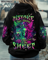 YOUR FIRST MISTAKE WOLF SKULL LADY ALL OVER PRINT - TLTW2606252