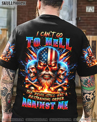 I CAN'T GO TO HELL OLD SKULL ALL OVER PRINT - TLTW0807241