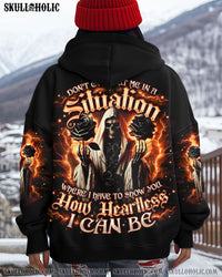 HOW HEARTLESS I CAN BE SKULL REAPER  ALL OVER PRINT - TLNO0303251
