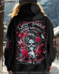 YOU SOUND BETTER WITH YOUR MOUTH CLOSED ALL OVER PRINT - YHHG0503252